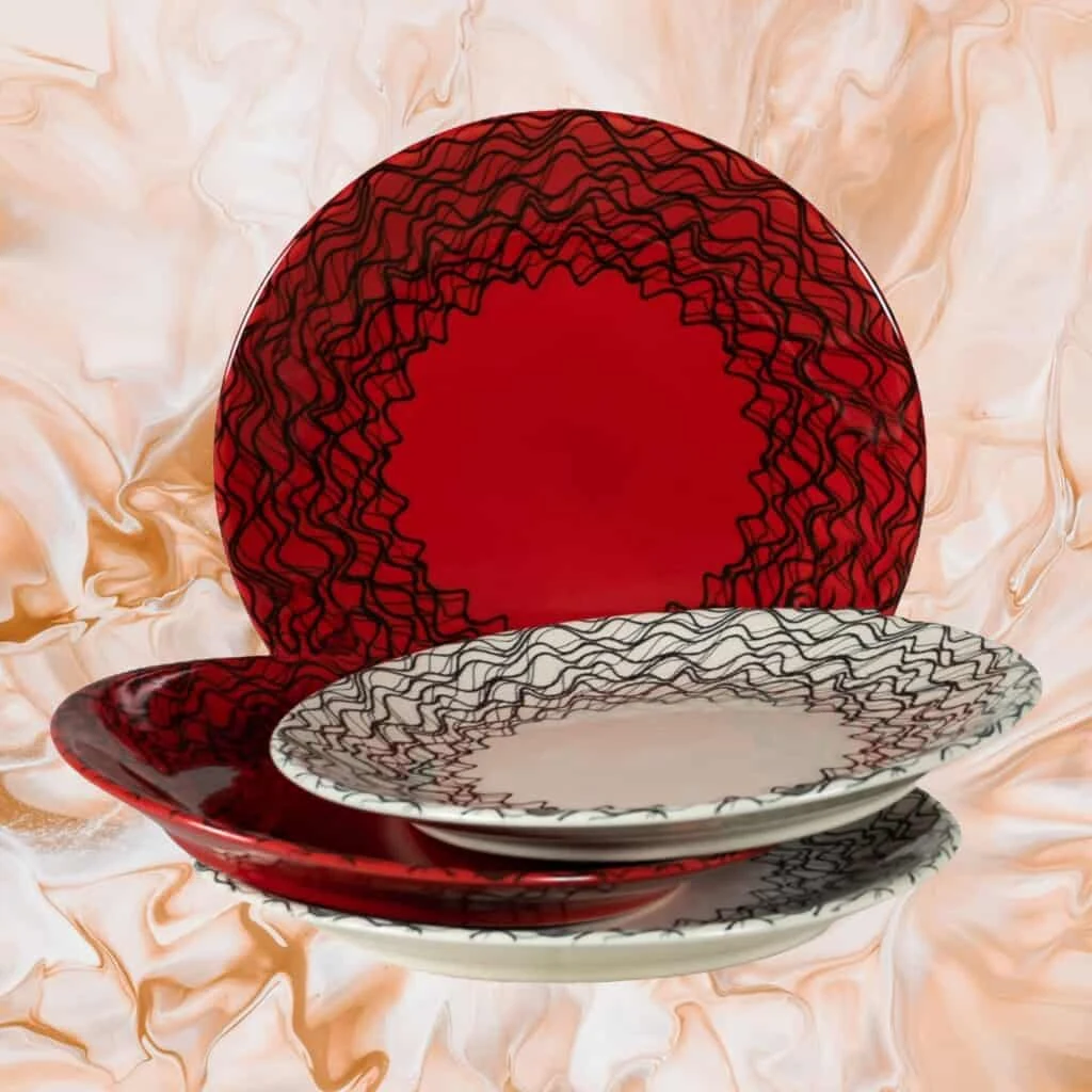 Set de 4 farfurii desert: bucura-te de gusturi refinate, imagine 6