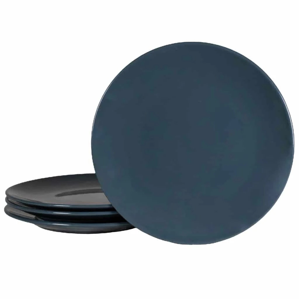 Eleganță la fiecare masă: Set 4 Teller Dessert antracite