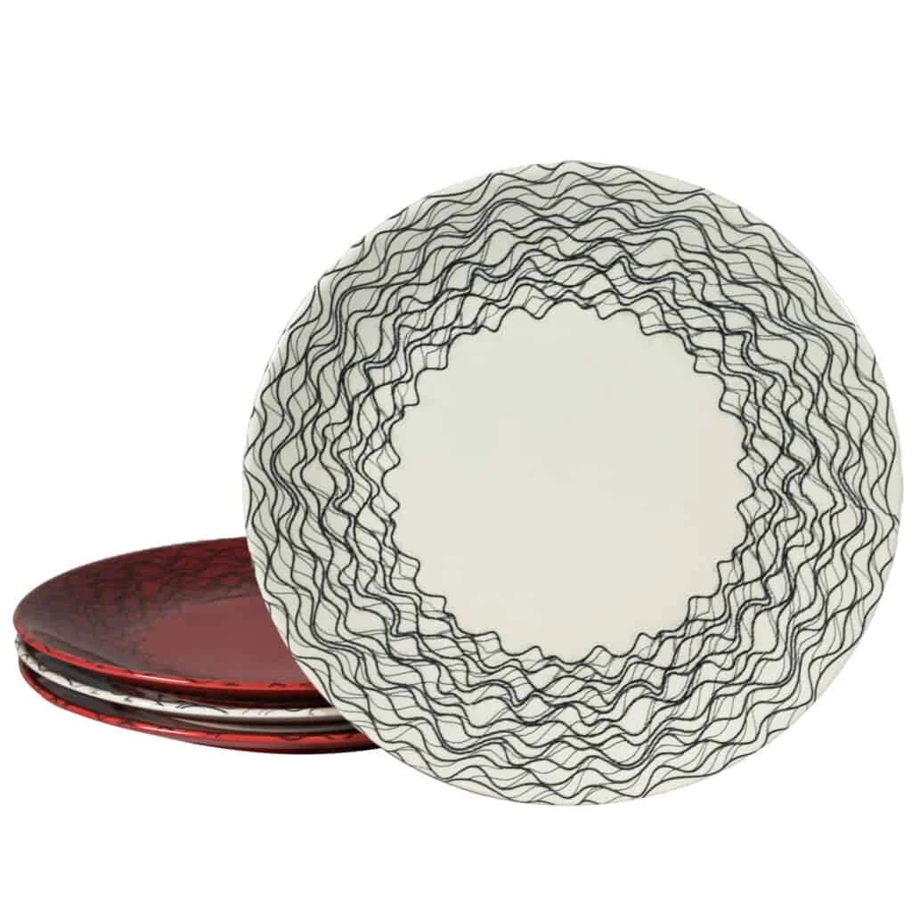Set 4 Farfurii Intinse: Savurează Fiecare Gust în Eleganță!