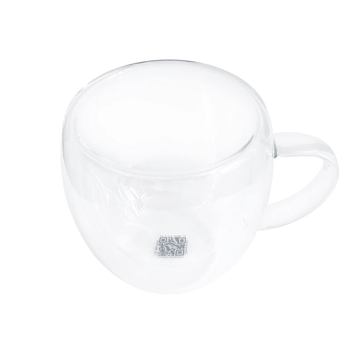 Ceasca cu perete dublu, CESIRO, 150 ml, sitcla, imagine 3