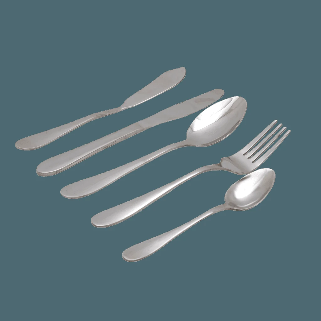Silver Cutlery Set for 6, 30 Pieces – Elegance at Your Table