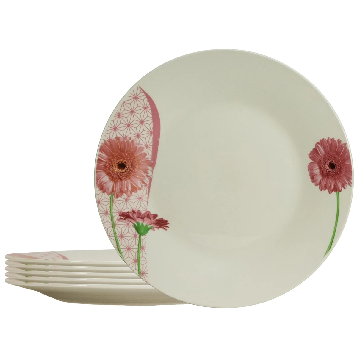 Set farfurii intinse 23 cm x 6 pers. - Eleganță și Natură Pe Masă