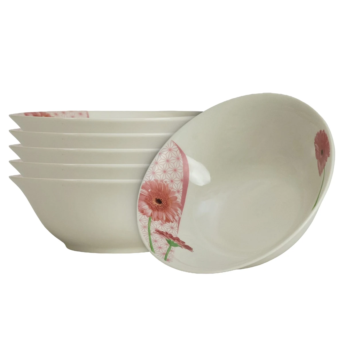 Комплект 6 купи ivoire с margareta, 15 cm x 270 ml, pentru 6 persoane