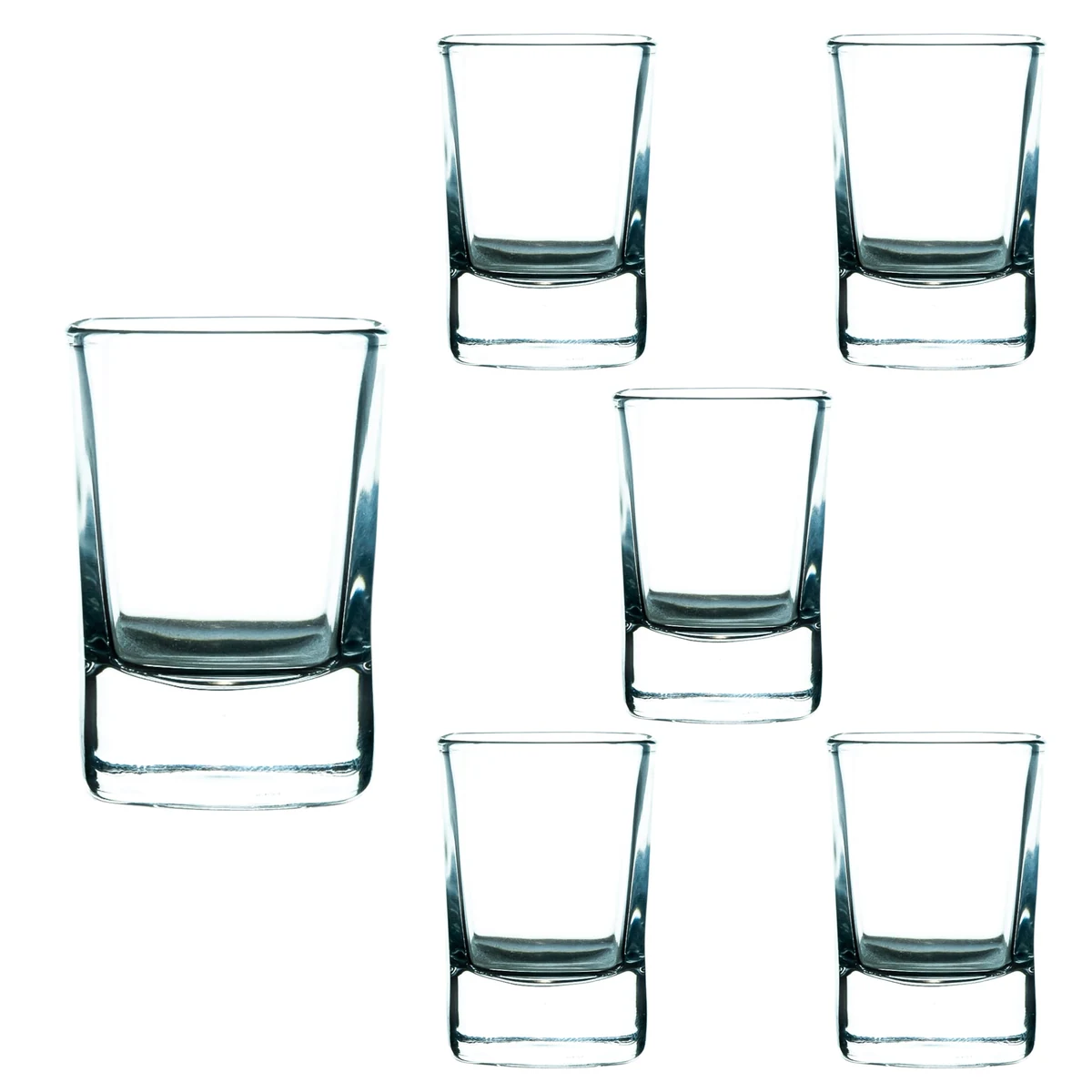Set 6 pahare Glas pentru shoturi de 55 ml, CESIRO