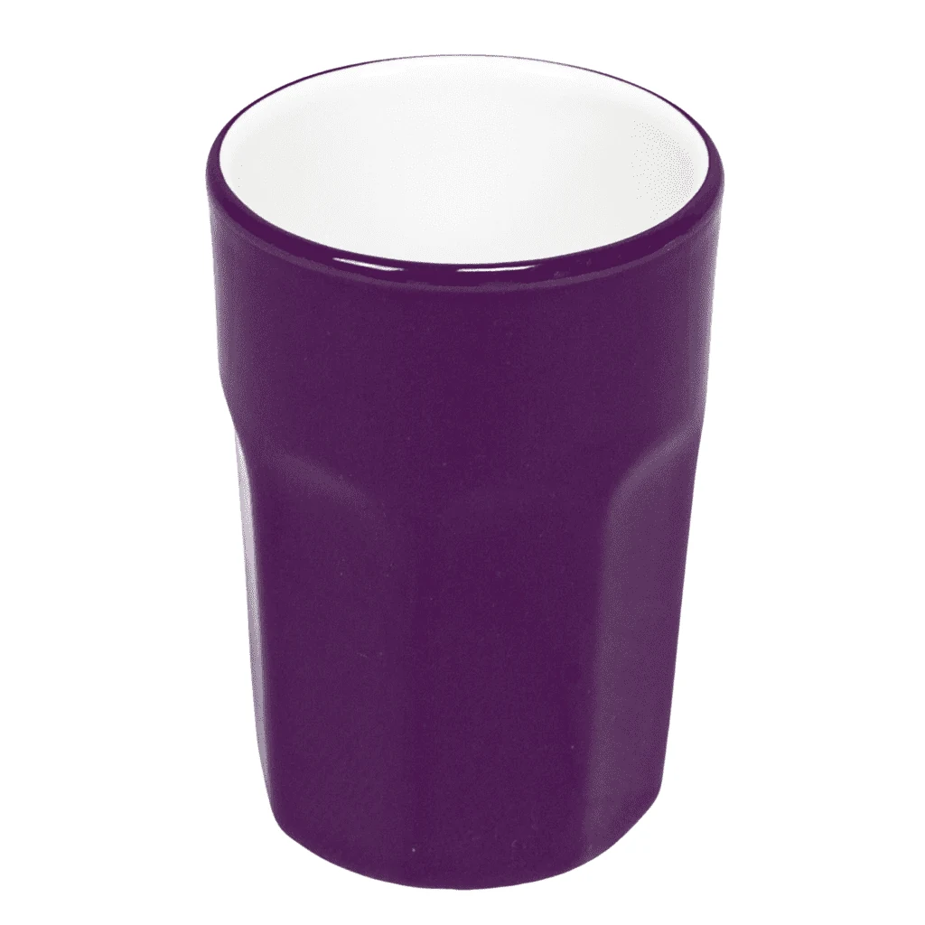 Pahar mit model, 120 ml, violett inchis