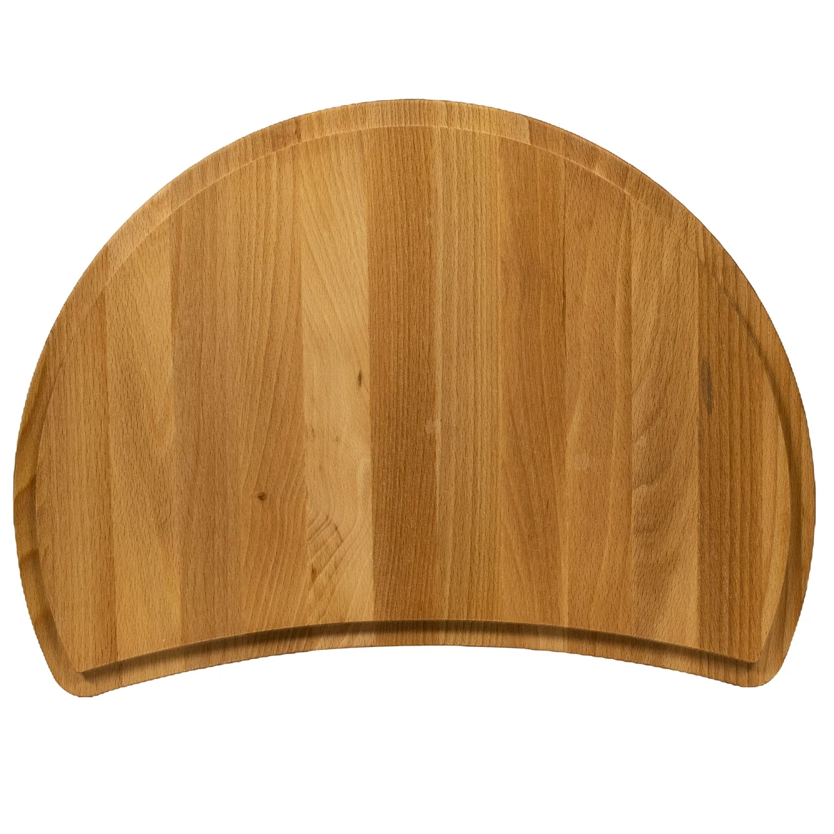 Platter de lemn, in forma de semiluna, CESIRO, 400x270x18