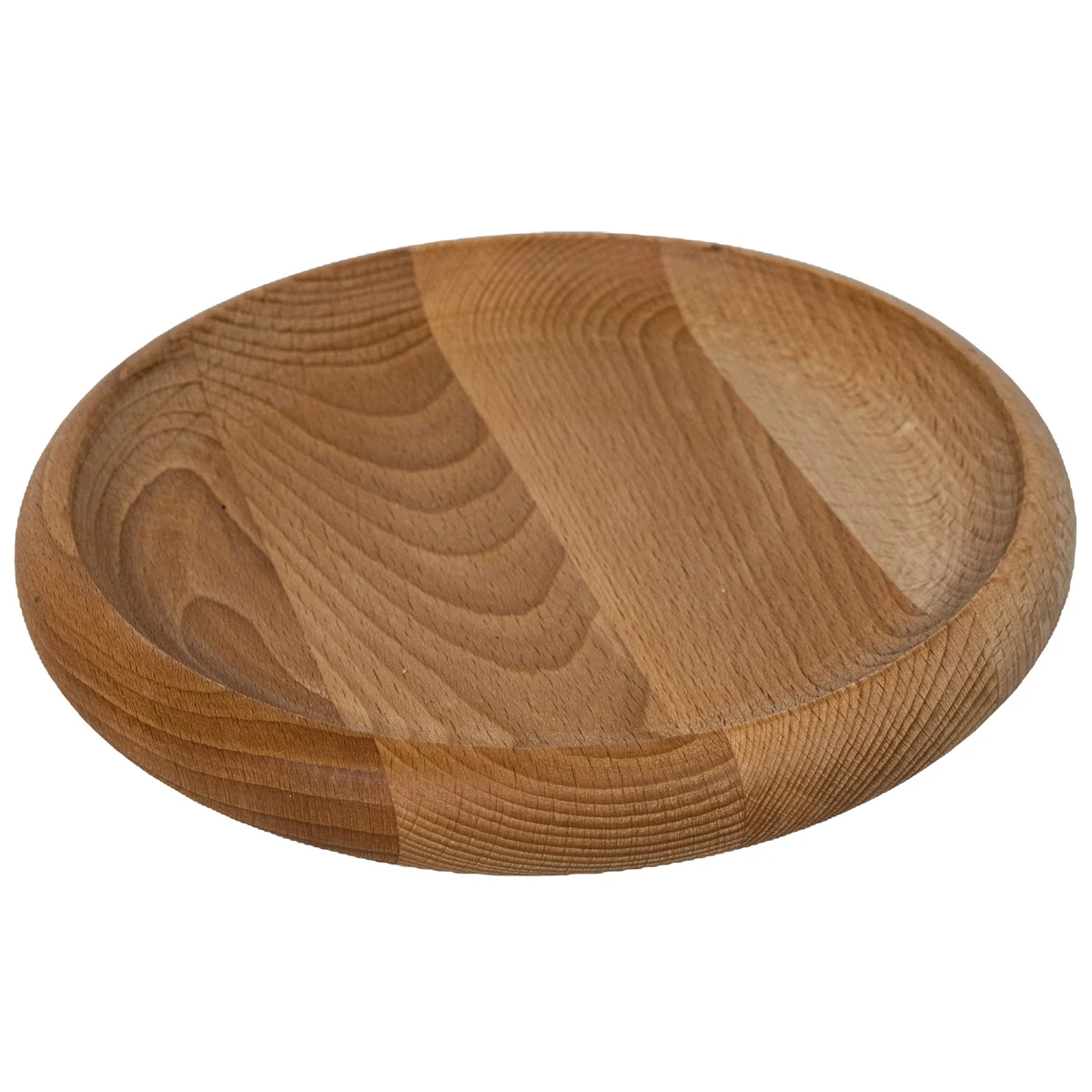 Platou de lemn, rotund, CESIRO, 215x215x25, imagine 3