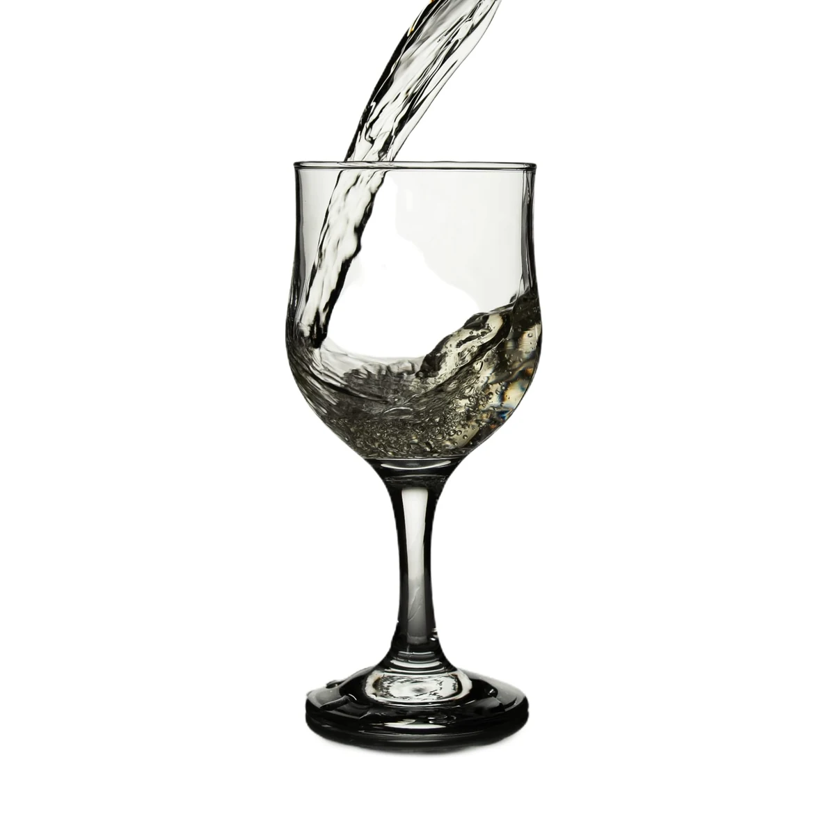 Set 6 pahare cu picior din sticla, CESIRO, 280 ml, imagine 4