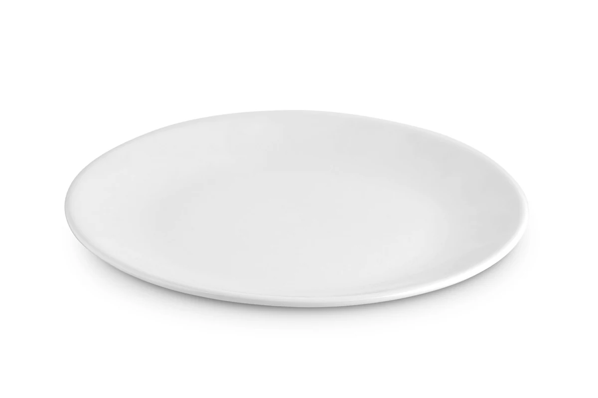 Set 6 farfurii desert 20 cm, culoare neagra