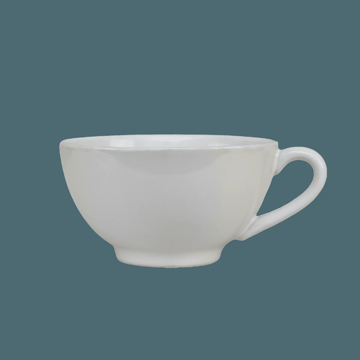 Cana jumbo, CESIRO, 450 ml, alb, imagine 2
