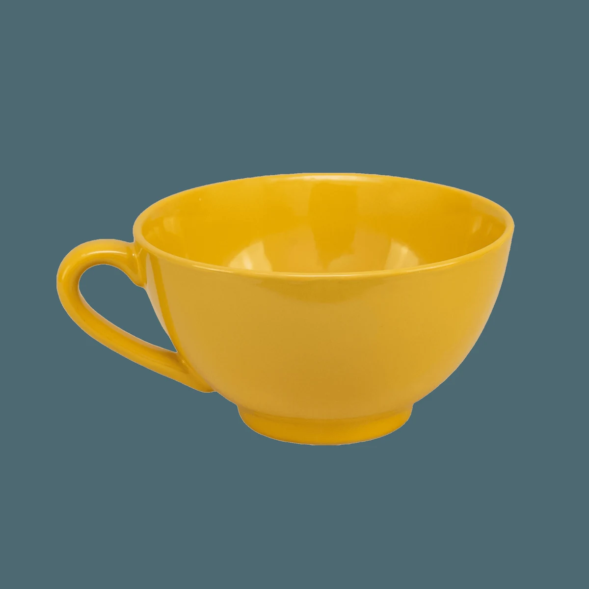Mug jumbo, CESIRO, 450 ml, yellow