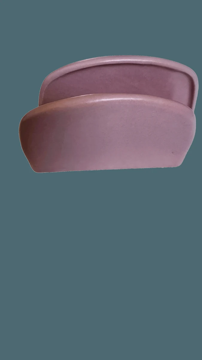 Suport servetele, pink matte, 11, 4 cm