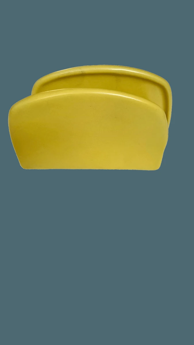 Suport servetele, yellow matte, 11, 4 cm