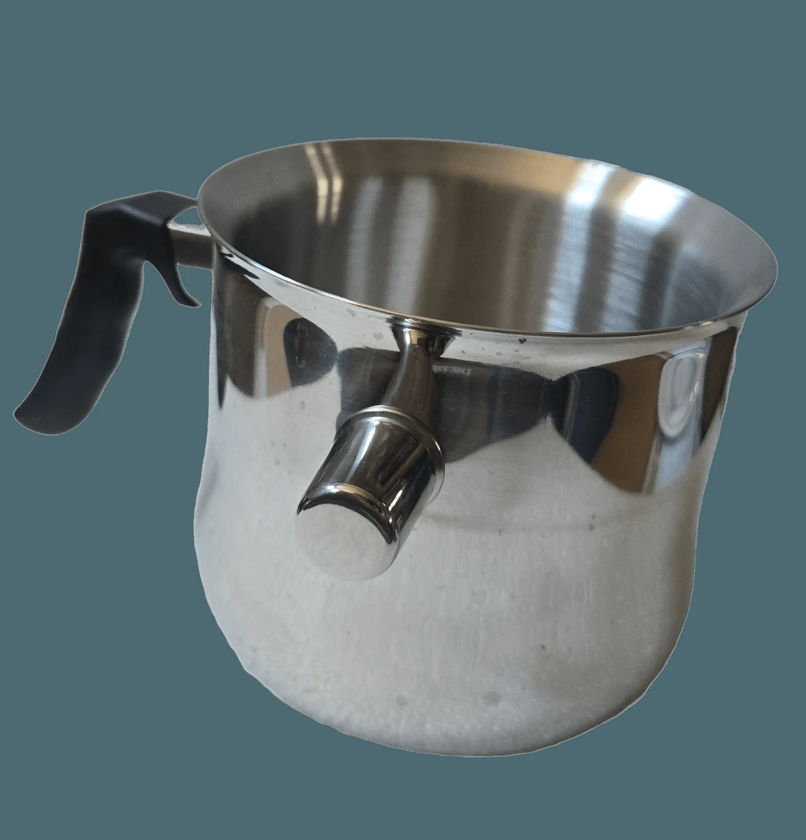 Oala pentru lapte cu fluier, inox inoxidabil, 1,5 litri