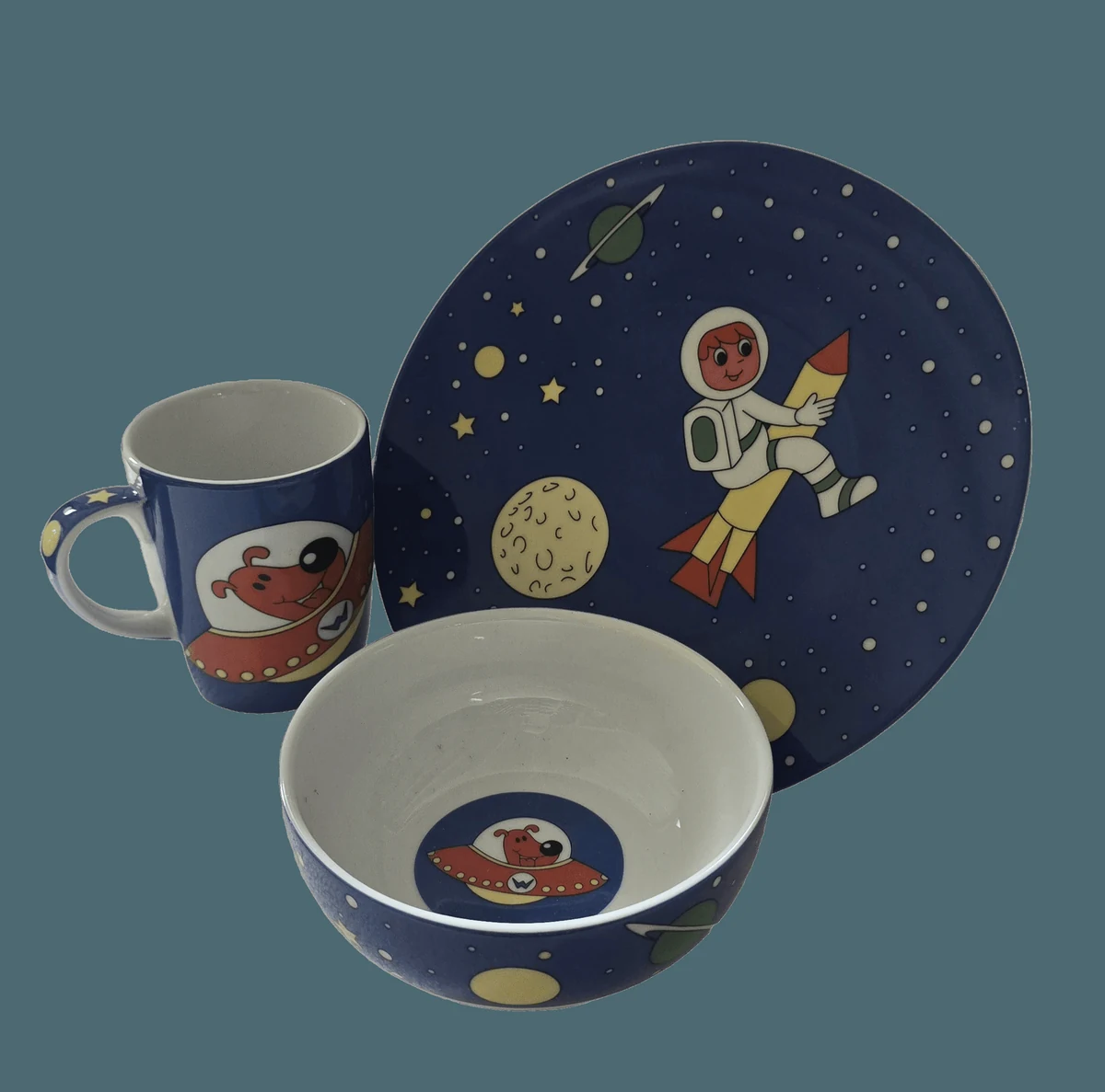 Set 3 piese pentru copii, Cu astronaut