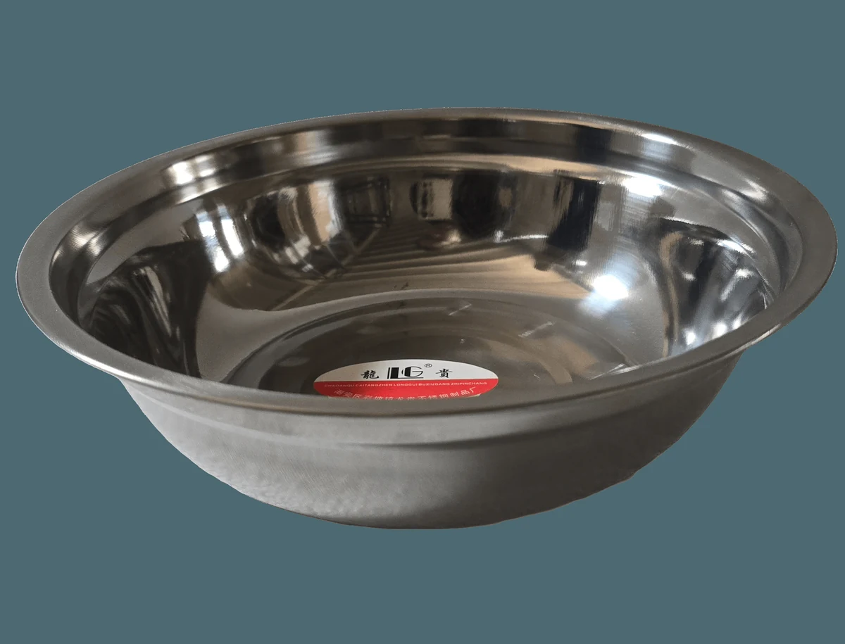 Farfurie adanca, 22 cm, Inox