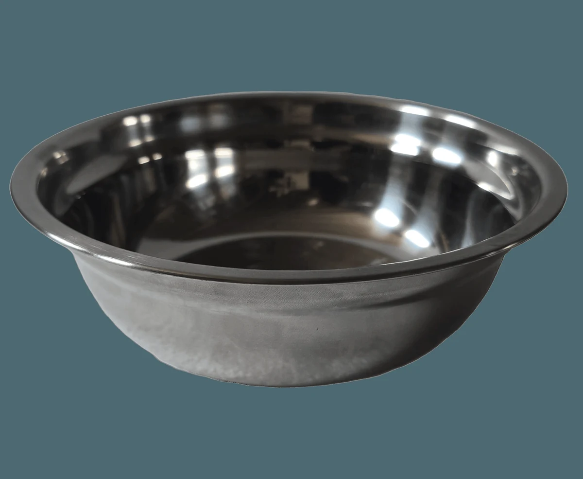 Farfurie adanca, 18 cm, Inox