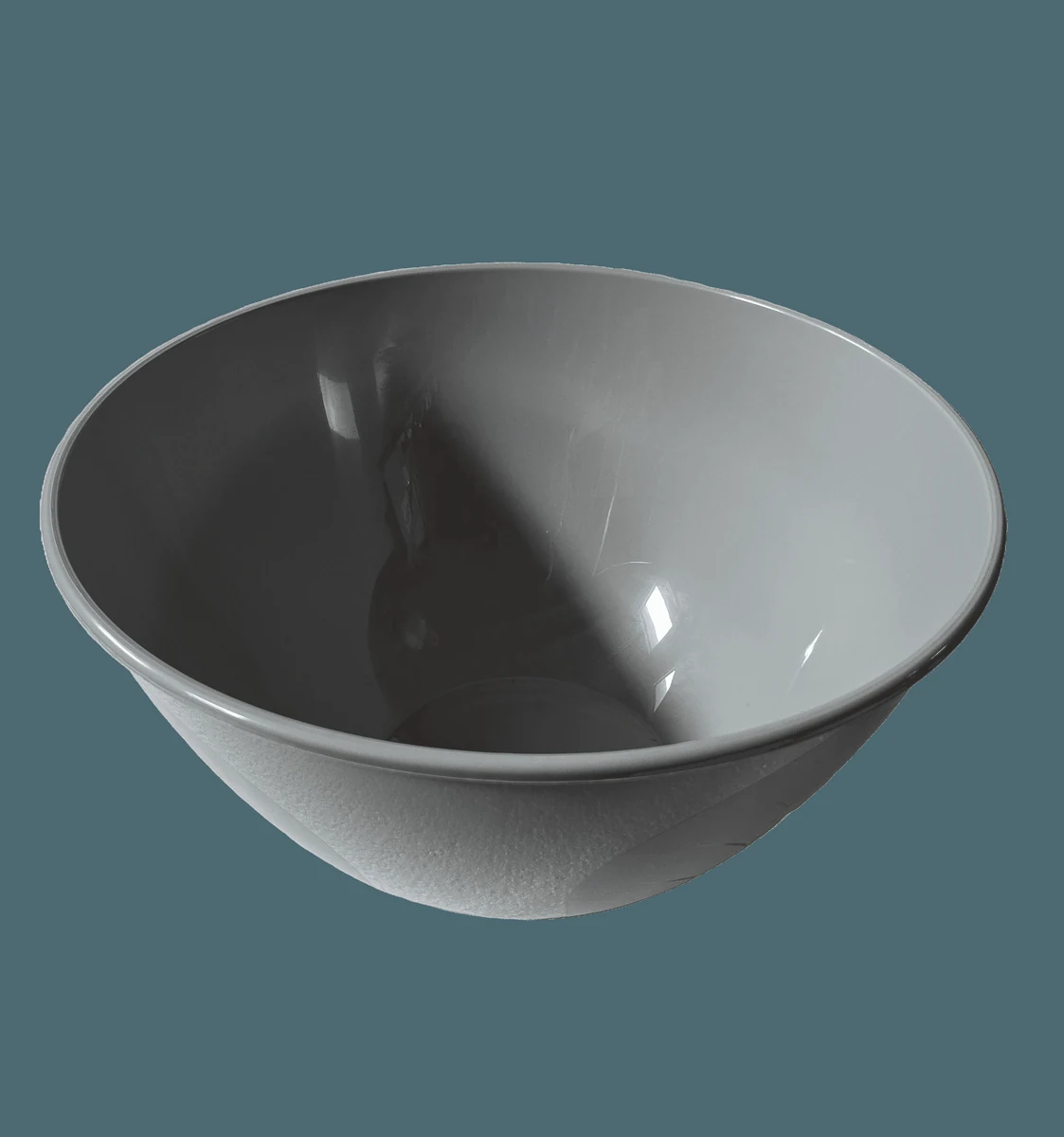 Bol plastic, 5l, Gri