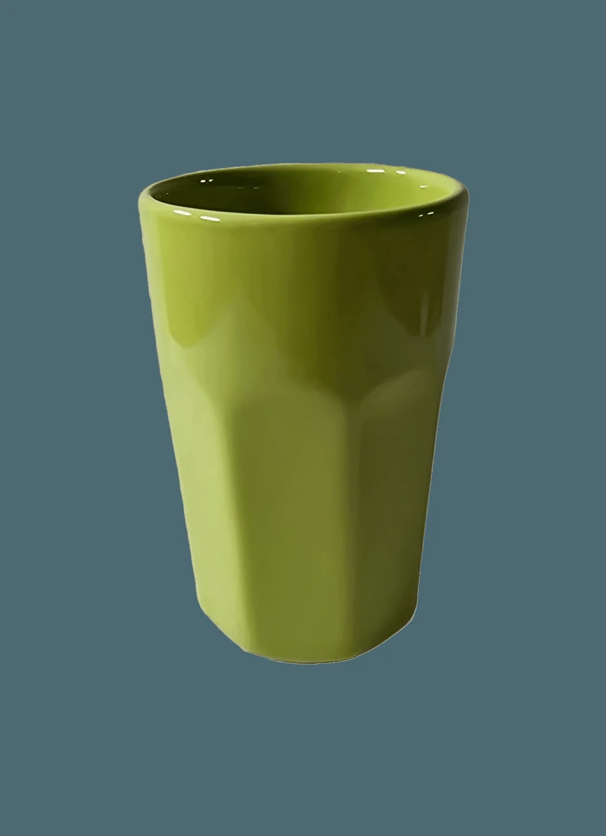 Pahar Keramik, 300 ml, grün