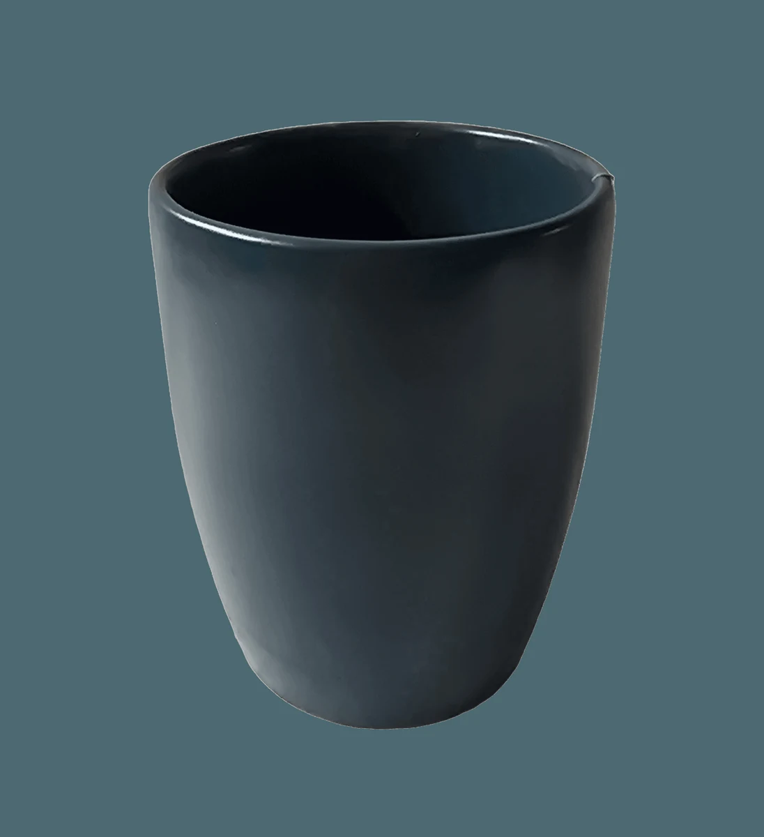 Pahar керамика, 300 ml, сив antracit мат