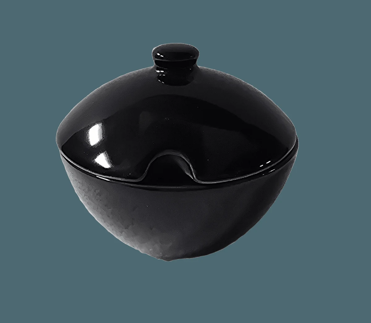 Cutie depozitare pentru zahar, 200 ml, Negru