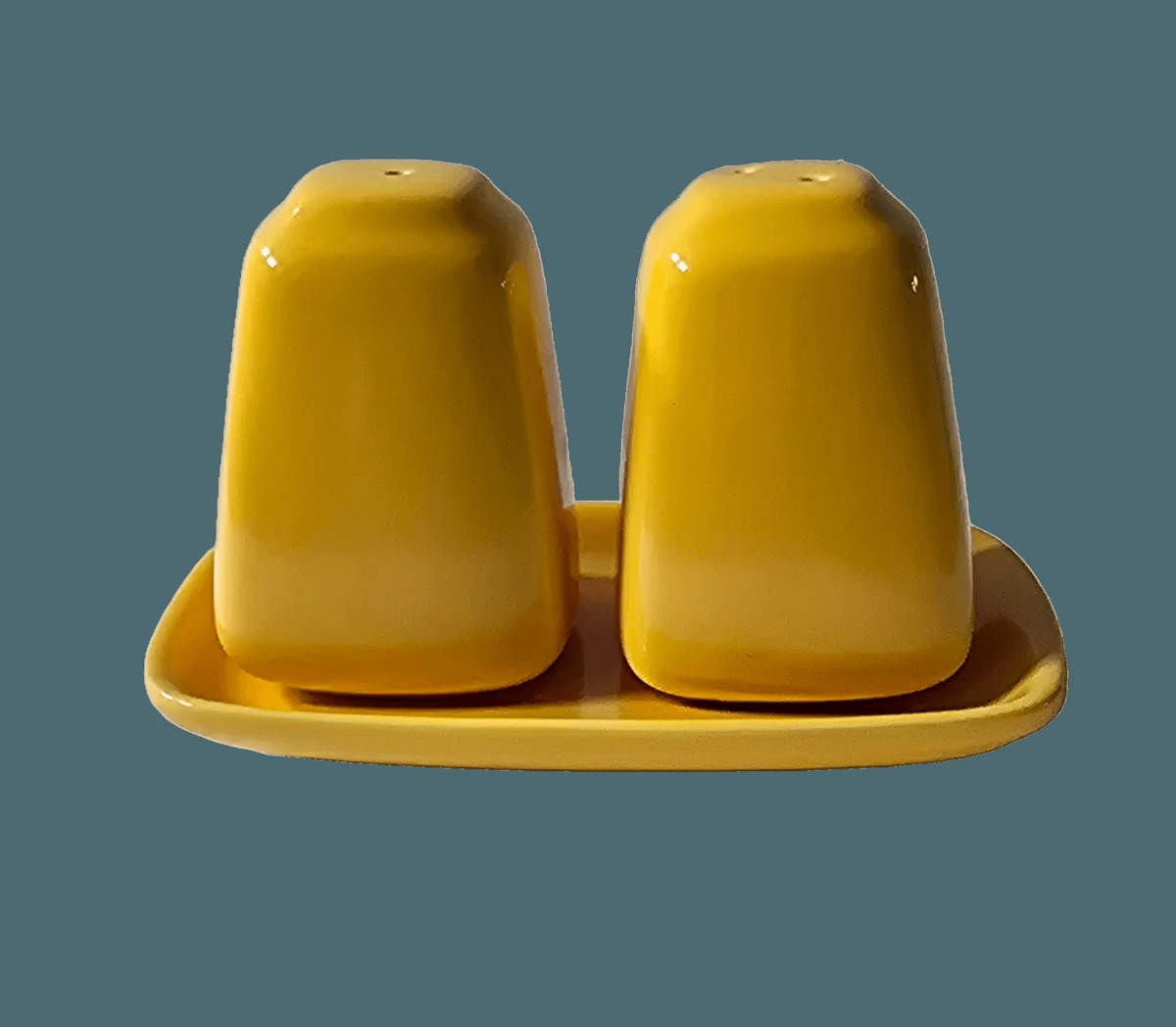 Set pentru sare/piper, 12.5 cm, Galben