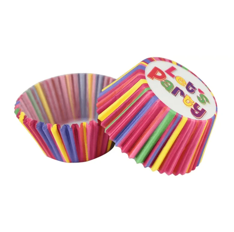 Papier-Muffinförmchen, 100 Stück, Let's party
