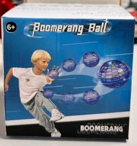 Minge zburătoare, minge plutitoare cu lumini led, boomerang, cu spinner rotativ la 360°, ufo, mini dronă, sferă infinită pentru copii, adulți, băieți și fete, interior și exterior, imagine 4