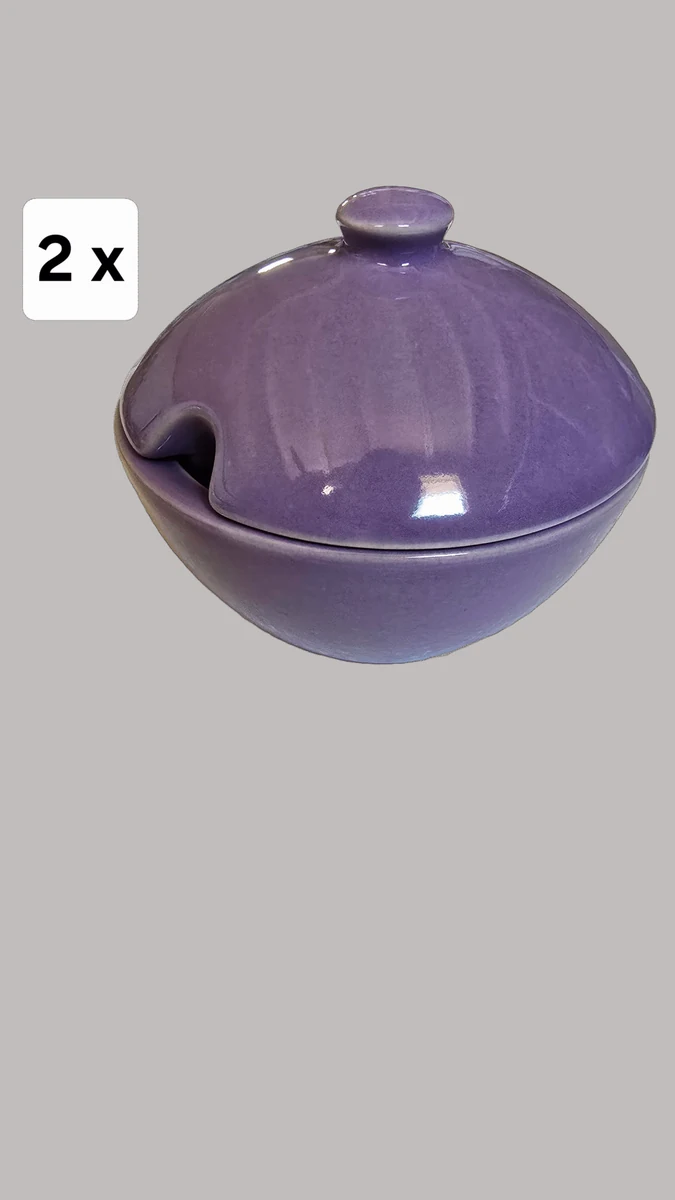 Σετ 2 doze condimente, 200 ml, CESIRO, μωβ