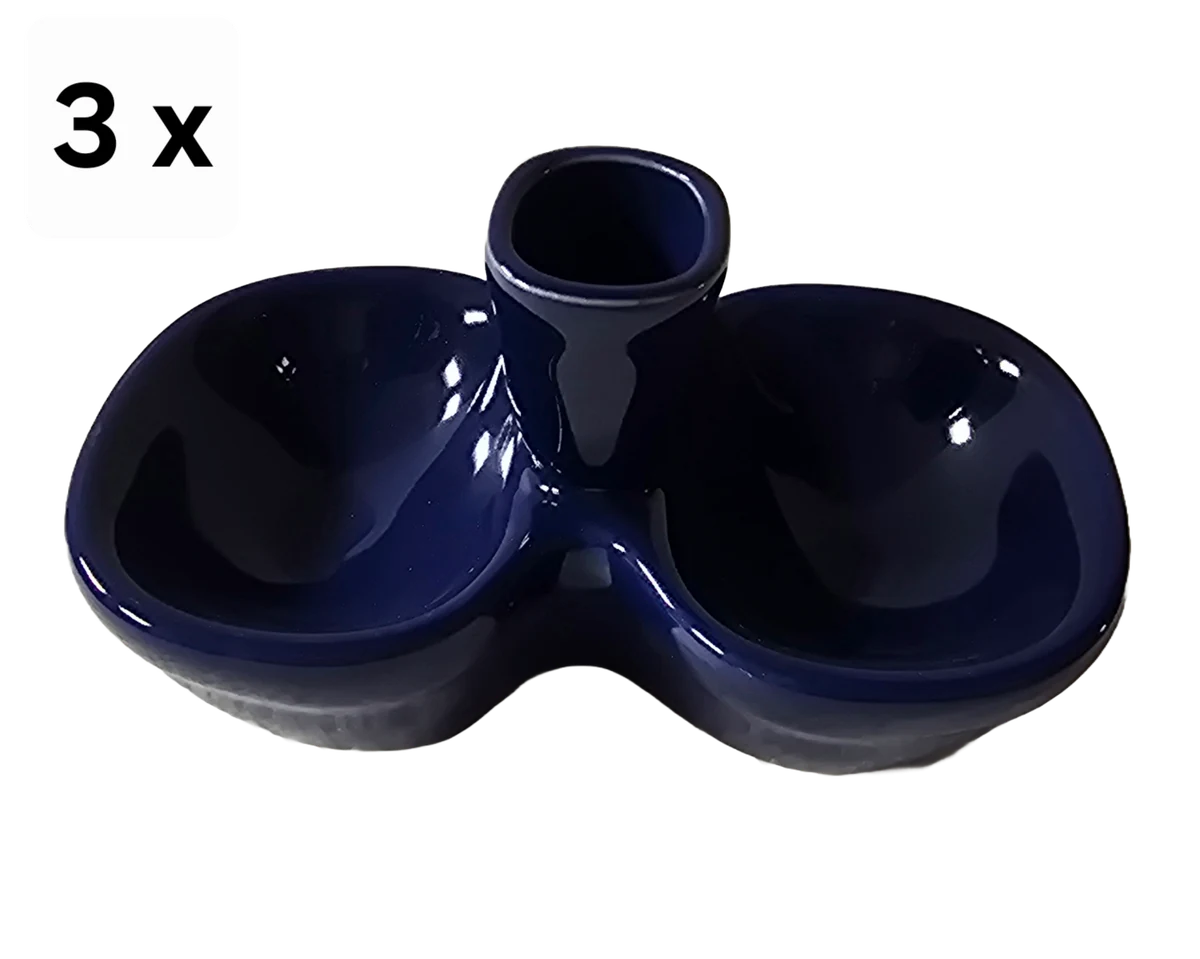 Set 3 solnite, 15 cm, Cesiro, Albastru