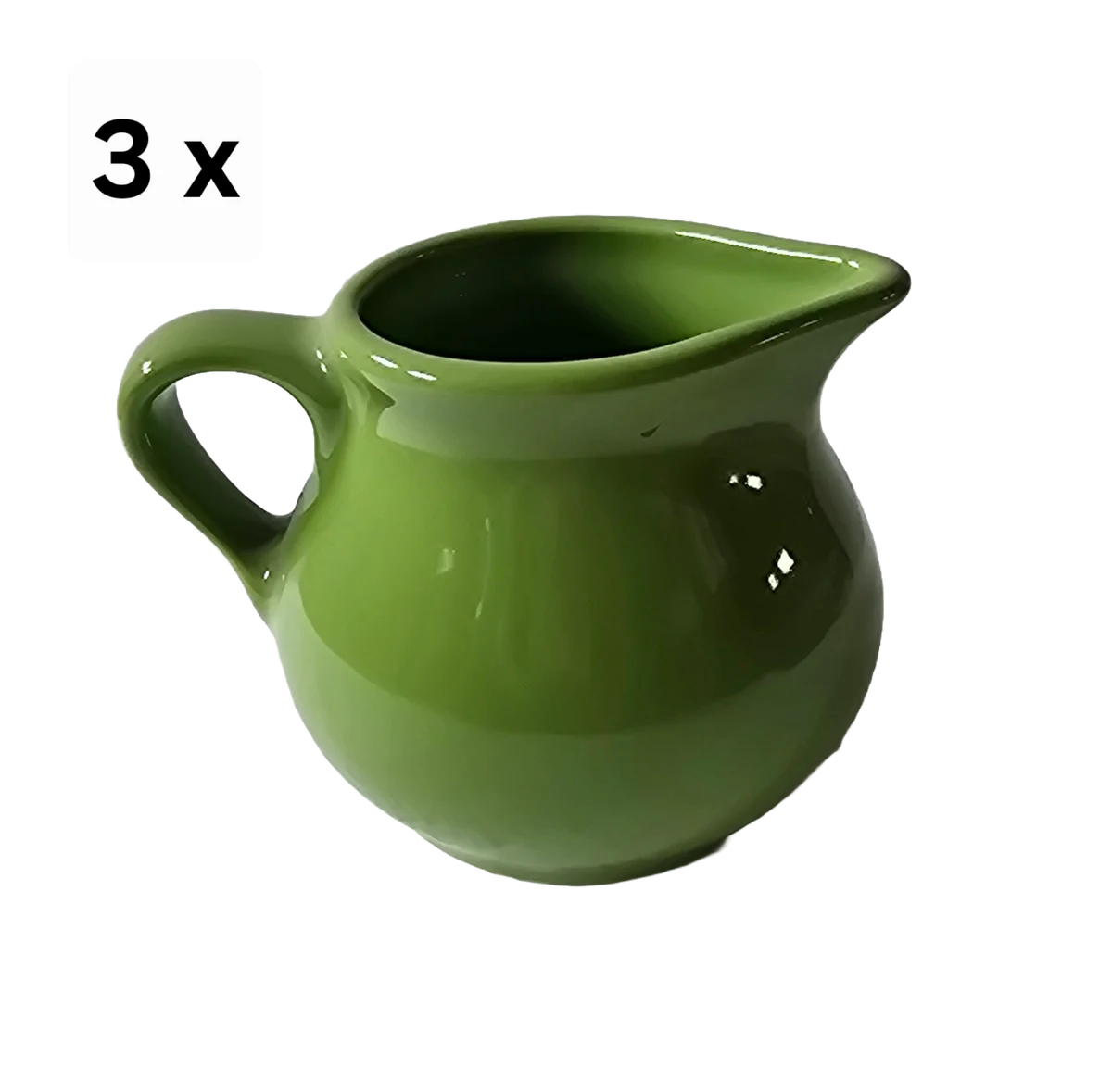 Set 3 latiere, 240 ml, CESIRO, grün