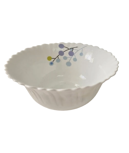 Купа, 450 ml, 15.3cm, opal, decorat с buline colorate