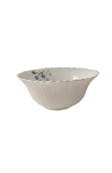 Bol, 450 ml, 15.3cm, opal, decorat cu buline colorate, imagine 2