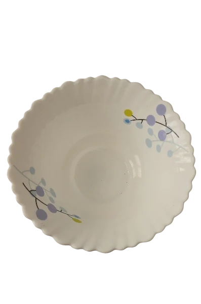 Bol, 450 ml, 15.3cm, opal, decorat cu buline colorate, imagine 4