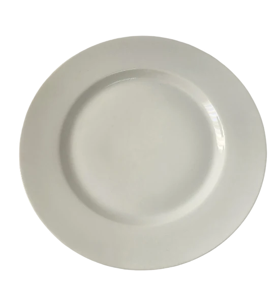 Farfurie intinsa, 27 cm, potelan, CESIRO, alb, imagine 2