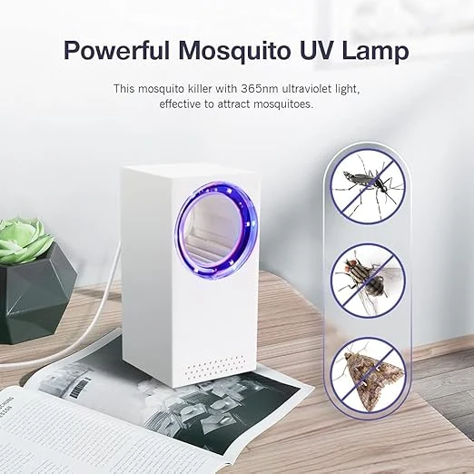 Aparatoo lampă electrică anti-țânțari, lampă anti-țânțari electrică pentru acasă, capcană anti-țânțari de interior cu USB, imagine 3