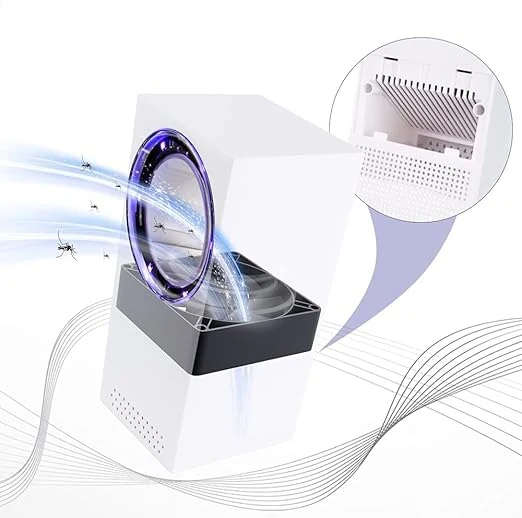 Aparatoo lampă electrică anti-țânțari, lampă anti-țânțari electrică pentru acasă, capcană anti-țânțari de interior cu USB, imagine 7