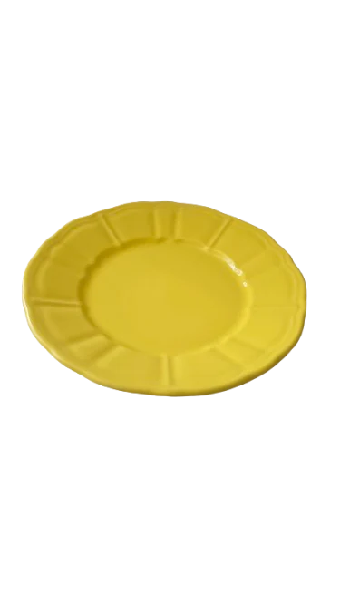 Farfurie desert, 20.5 cm, CESIRO, galben mustar, imagine 3