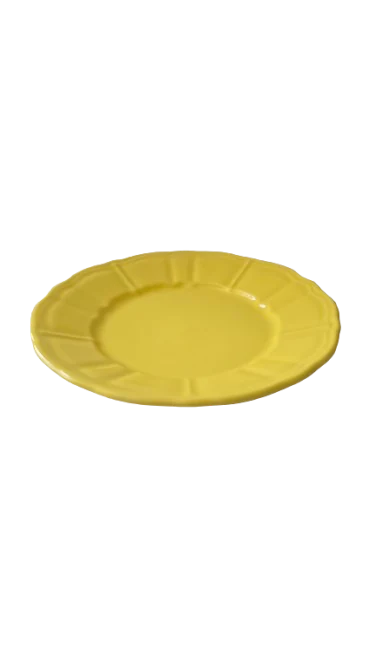 Farfurie desert, 20.5 cm, CESIRO, galben mustar, imagine 5