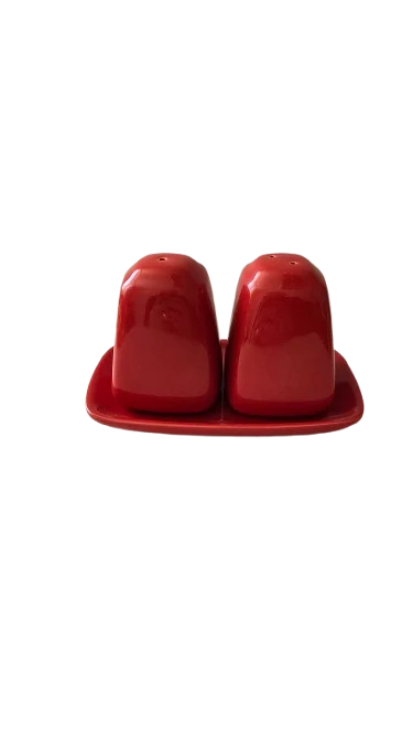 Set pentru sare/piper, 12.5 cm, Rosu