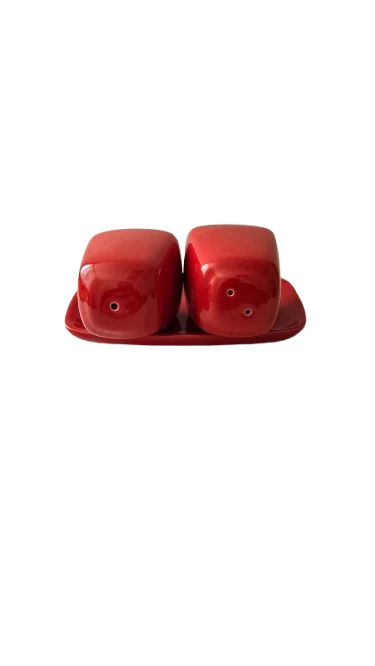 Set pentru sare/piper, 12,5 cm, Rosu, imagine 3