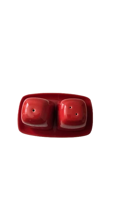 Set pentru sare/piper, 12,5 cm, Rosu, imagine 4