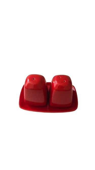 Set pentru sare/piper, 12,5 cm, Rosu, imagine 5