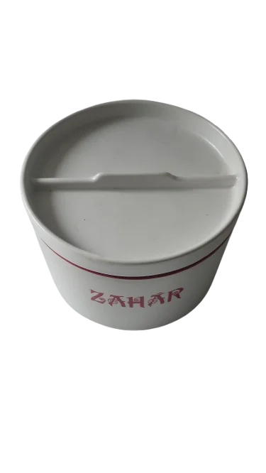Sugar Container, 700 ml, Cesiro, White/Red 3