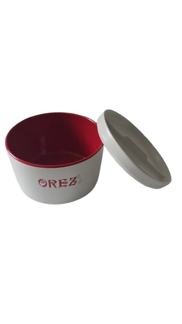 Rice Container, 700 ml, Cesiro, White/Red 3
