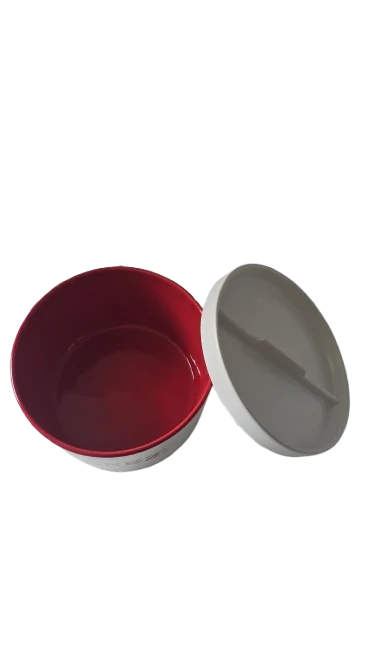 Rice Container, 700 ml, Cesiro, White/Red 4