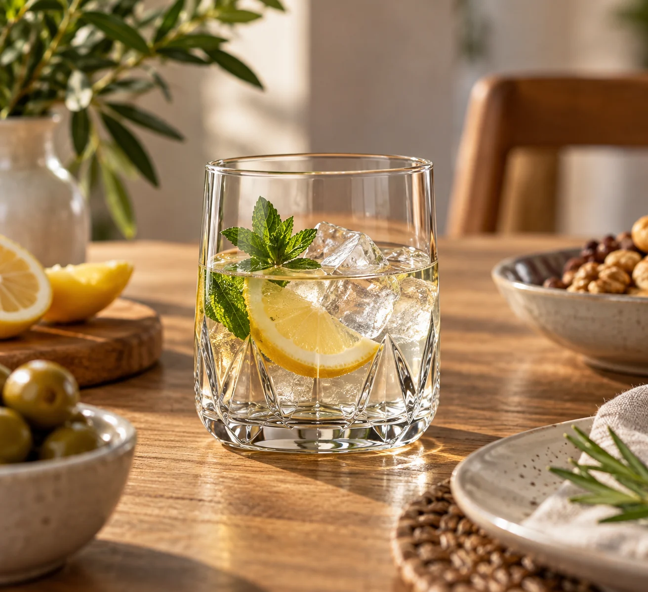 Set 6 pahare whiskey, 300 ml, Sticla, Cesiro 4