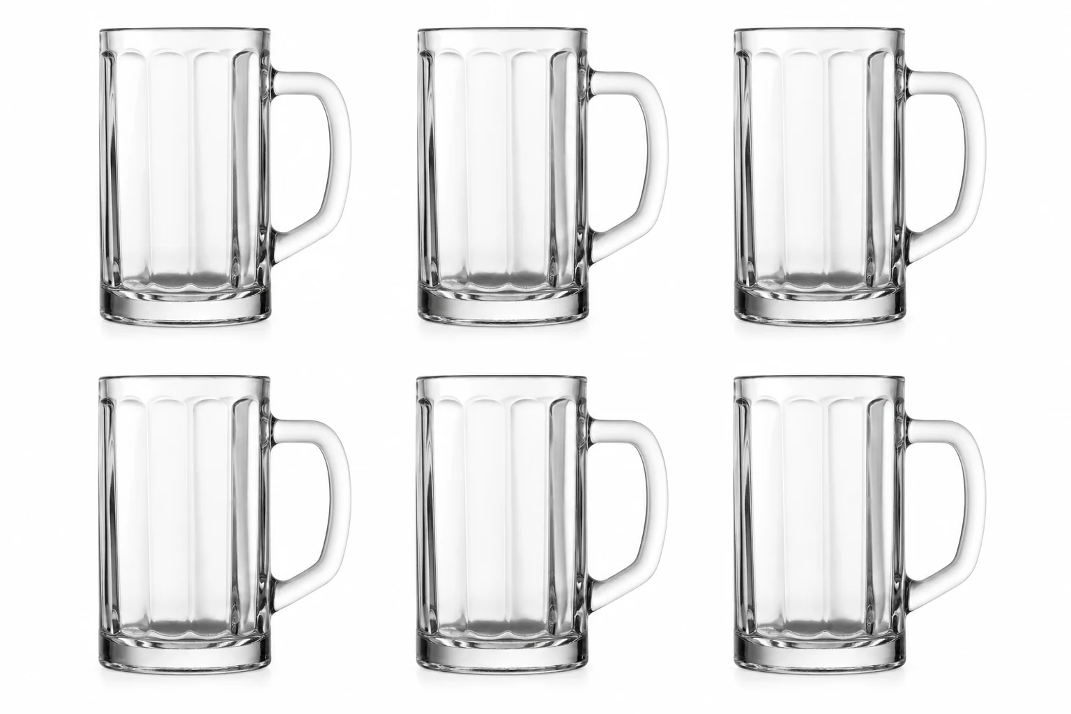 Set 6 halbe, 300 ml Nicole, Sticla, Cesiro