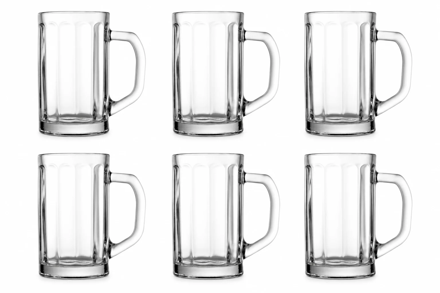 Set 6 halbe, 400 ml Nicole, Sticla, Cesiro