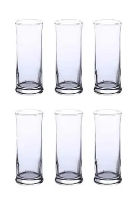 Set 6 pahare frappe, 290 ml, Sticla, Cesiro